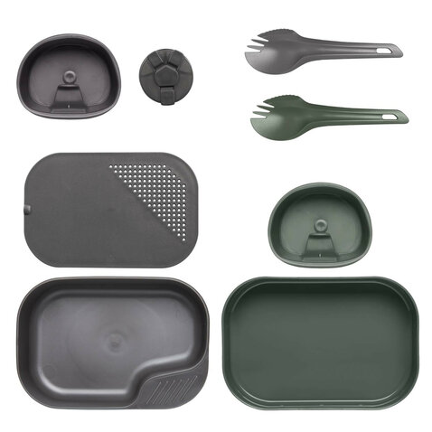 Set de camping Wildo DUO Complete olive / grey