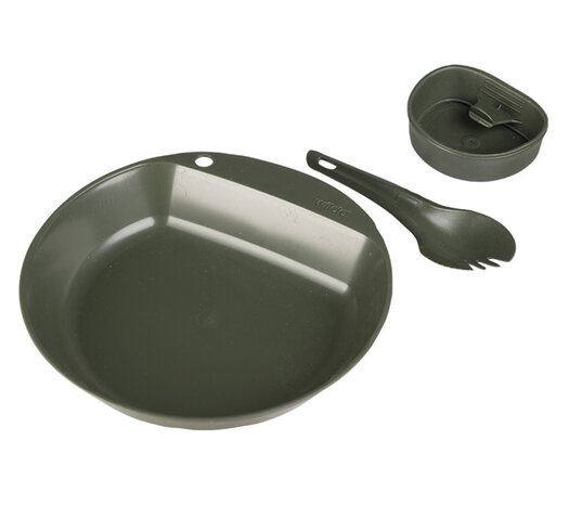 Set de camping Wildo, 3 piese, olive