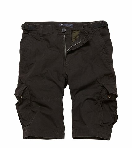 Pantaloni scurți Vintage Industries Terrance negri