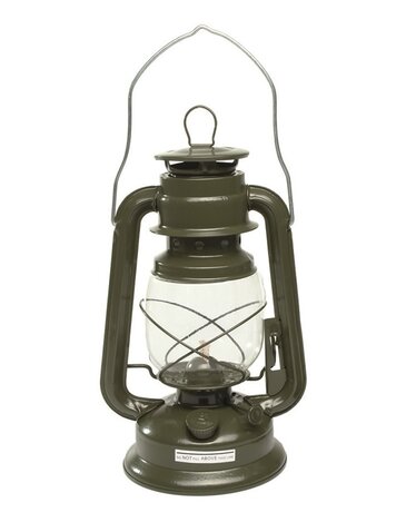 Lampă cu petrol 23cm verde