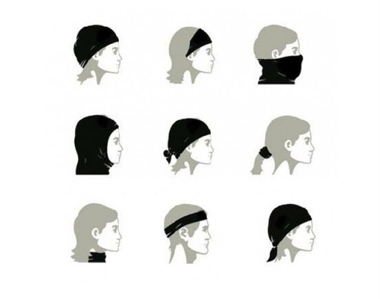 Šatka multifunkčná "Buff" woodland Šatka multifunkčná "Buff" woodland