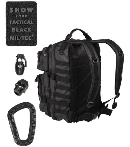 Ruksak tactical LARGE 36l čierny