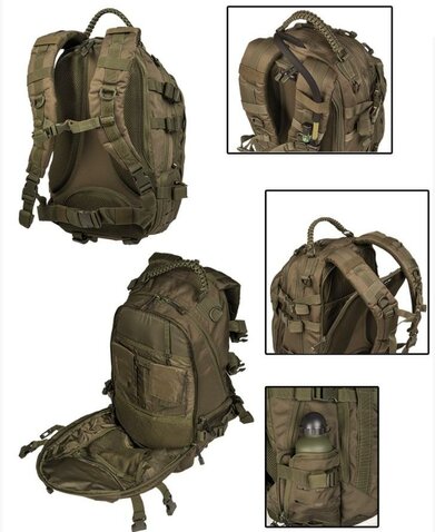 Ruksak Mission Laser 25l olive