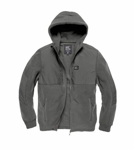 Mikina Polar Fleece Landell stone-sivá Mikina Polar Fleece Landell stone-sivá