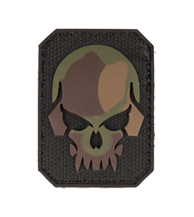 Patch cu velcro / patch Skull 3D TAN