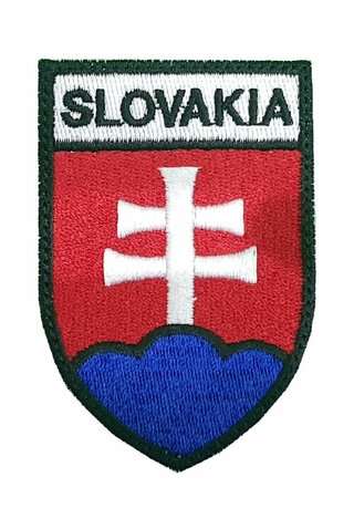 Patch Slovacia Stemă 70x50mm
