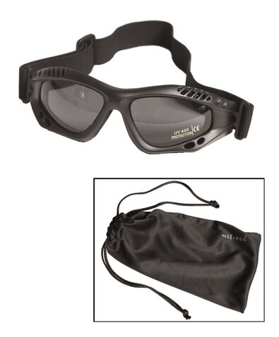 Ochelari tactici Commando Air Pro Smoke negri