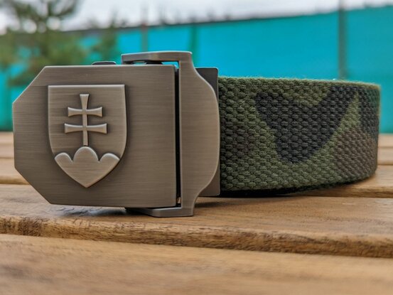 Curea 3D cu Stema Slovaciei – woodland