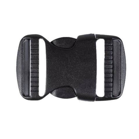 Cataramă pentru lățime maximă de curea 3,8 cm, neagră