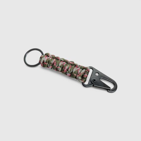 Paracordová kľúčenka Rinokor camo