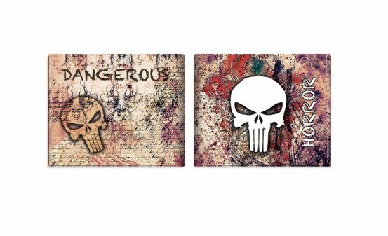 Peňaženka s motívom Skull