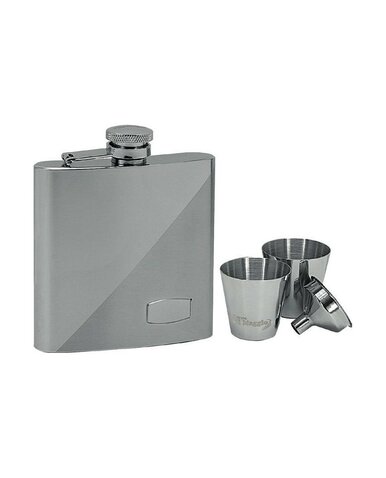 Set ploscă 180ml (pahare și pâlnie)