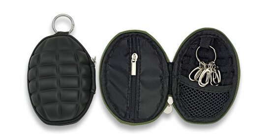 Kapsička utility v tvare granátu čierny