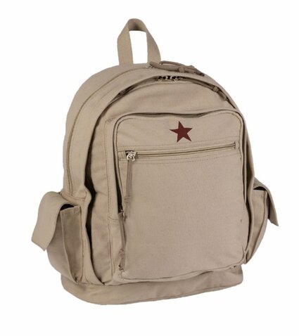 Ruksak Canvas 100% bavlna Red Star 25l khaki