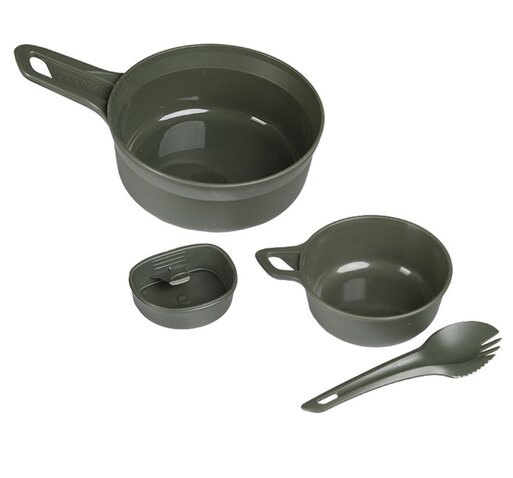 Set de camping Wildo 4 piese olive
