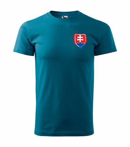 Tricou Semn Slovac Petrol Blue