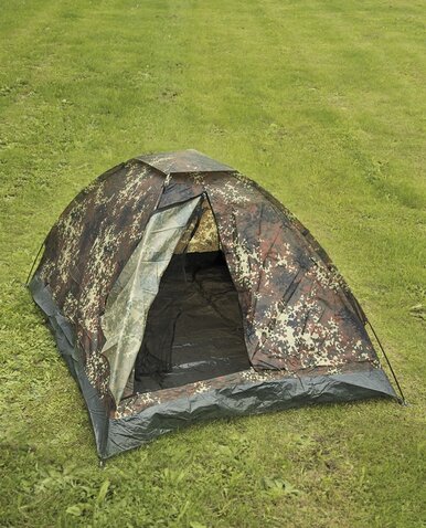 Cort Iglu Standard 2 persoane flecktarn