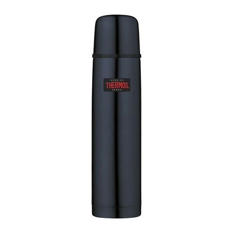 Termos Thermos cu închidere prin apăsare 1000ml albastru închis
