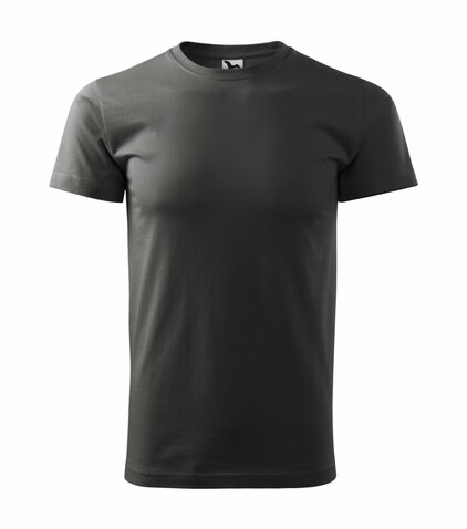 Tricou Heavy New Cotton caster grey