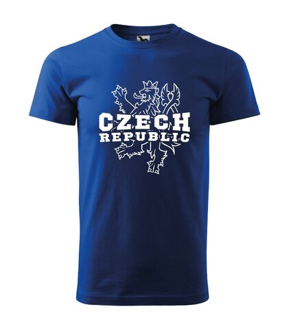 Tricou Czech Republic royal blue