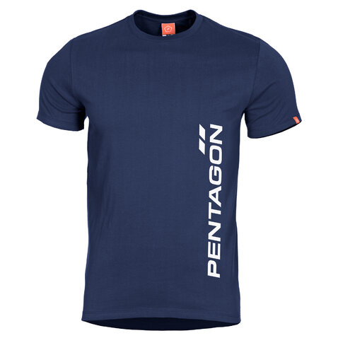 Tricou Pentagon Vertical navy blue