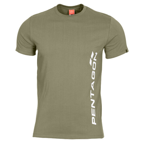 Tricou Pentagon Vertical olive