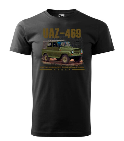 Tricou pentru copii UAZ-469 negru