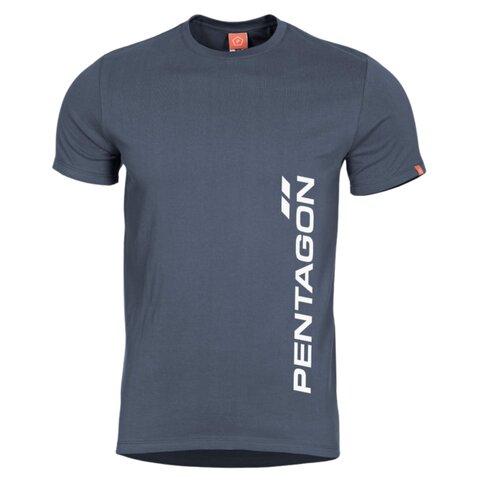 Tricou Pentagon Vertical charcoal blue