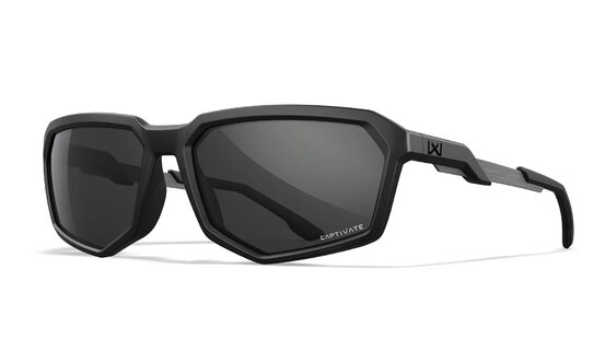 Ochelari tactici sportivi WileyX Recon Captivate Grey Matte / Black Frame