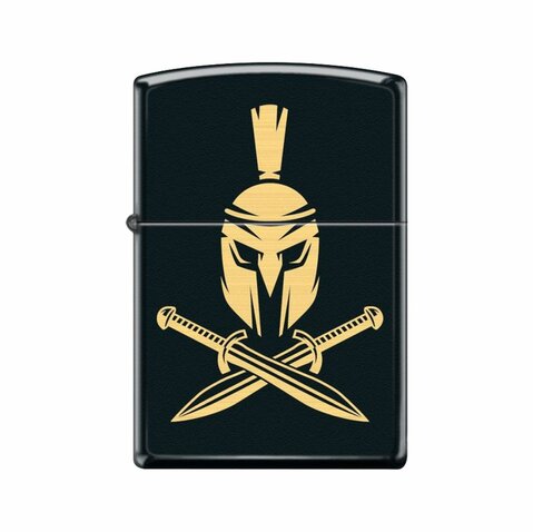 Brichetă Zippo Helmeth with Crossed Swords