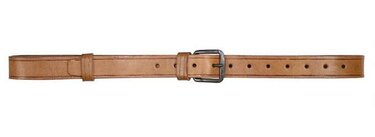 Remeň ČSLA kožený bledý