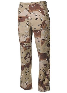 Nohavice Rip/Stop 100% bavlna 6 farieb desert