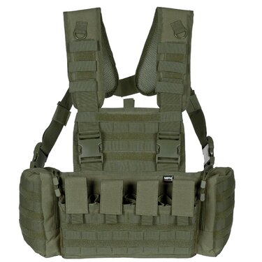 Vestă tactică Chest Rig Mission olive