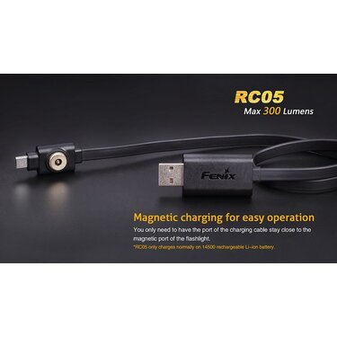 Taktická baterka Fenix RC05 nabíjateľná