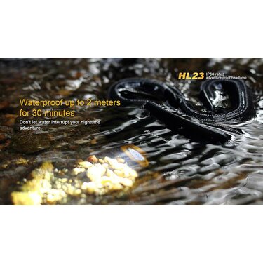 Čelovka Fenix HL23 oranžovo-čierna (150lm)