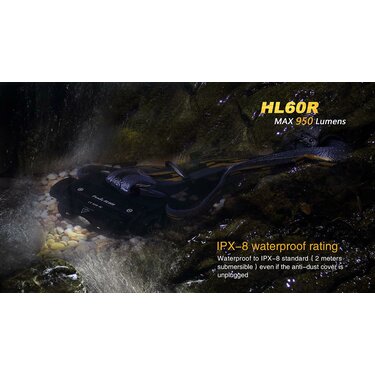 Čelovka HL60R nabíjateľná (950lm)