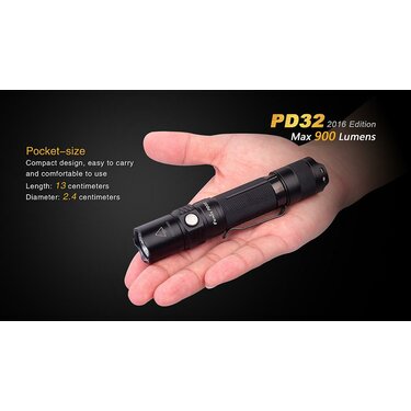 Taktická baterka Fenix PD32 X-PL (900lm)