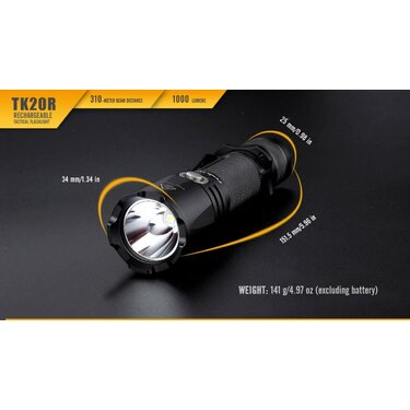 Taktická baterka Fenix TK20R nabíjateľná (1000lm) Taktická baterka Fenix TK20R nabíjateľná (1000lm)