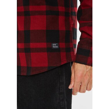 Flanelová košeľa Vintage Industries Austin Red Che