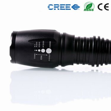 Baterka LED ZOOM T6G-2 nabíjateľná Baterka LED ZOOM T6G-2 nabíjateľná