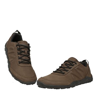 Barefoot kožené čierno-hnedé