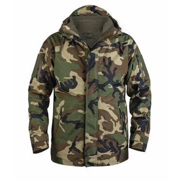 Geacă Mil-Tec cu căptușeală din fleece GEN II woodland