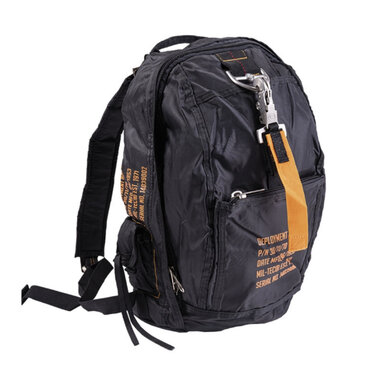 Rucsac DEPLOYMENT BAG 6 cu catarame metalice negru