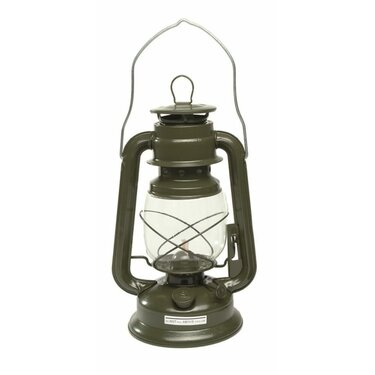 Lampă cu petrol 28 cm verde