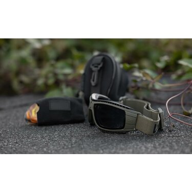 Taktické okuliare WileyX Lynx Grey/Clear/olive fra