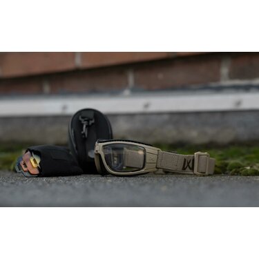 Taktické okuliare WileyX Lynx Grey/Clear/Matte Tan
