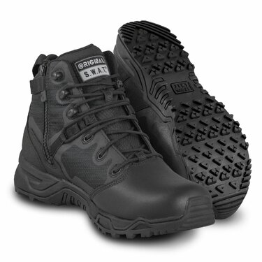 Taktická obuv Original S.W.A.T. Alpha Fury 6" WP zips čierne