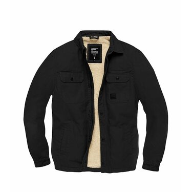 Bunda Vintage Industries Dean Sherpa čierna