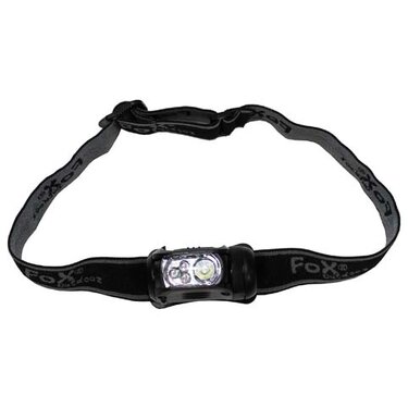 Svietidlo čelové "MOLLE" 1W LED WHITE + 3 LED RED