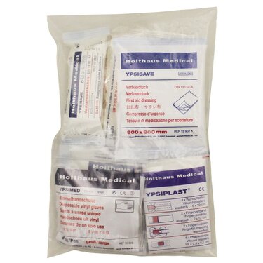 Set reumplere pentru trusa de prim ajutor – 27 piese.